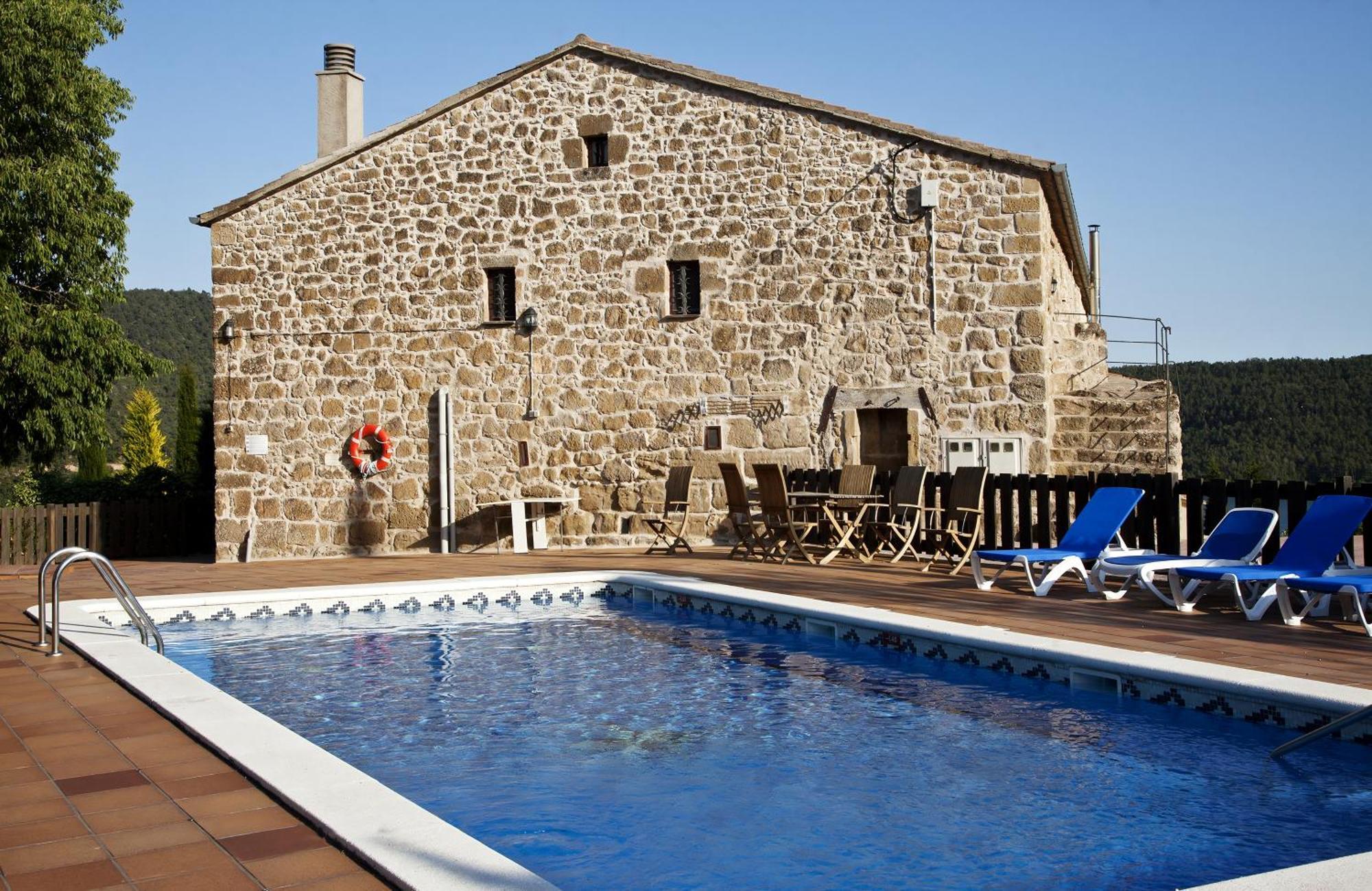 Masia Mas D'En Bosch Casa Rural Baronia De Rialb Lleida Exterior photo